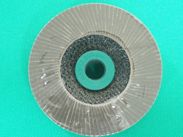 画像3: TRUSCO GPトップ アランダム Φ100 #400 (5枚入) TGP10015-A-400 [409-7955] (3)