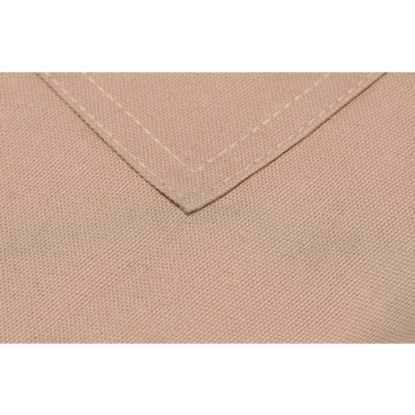 画像3: TRUSCO キャンバスエプロン たすきタイプ ベージュ HEP-BE [207-2800] (3)