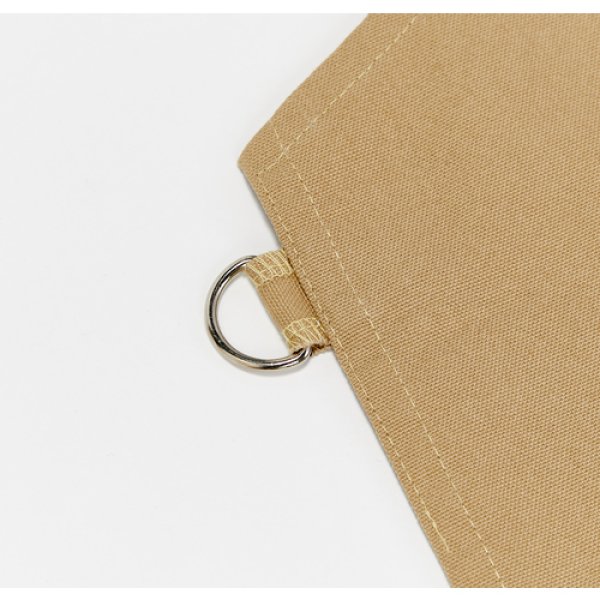 画像2: TRUSCO キャンバスエプロン たすきタイプ ベージュ HEP-BE [207-2800] (2)