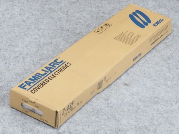 画像7: 低ヒューム、すみ肉用(被覆棒) Z-43F 20kg 神戸製鋼所  (7)