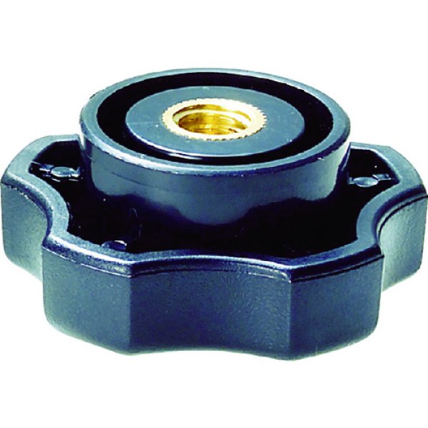 画像2: TRUSCO ファイブロブノブナット めねじタイプ φ35 M5 ノブ高さ17 TFKN1-M5 [430-9251] (2)