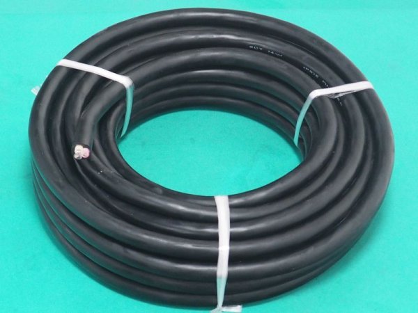 画像1: 電源ケーブル 3芯 2CT 3Cx14sq メートル売り 両端切りっぱなし (1)