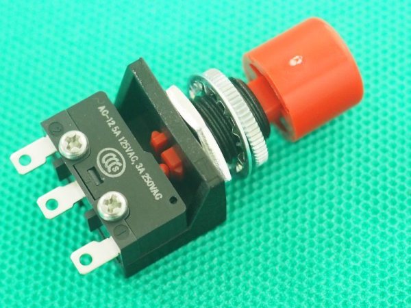 画像2: ダイヘンCO2/MAG溶接機 送給装置用インチングスイッチ 4250-077 (2)