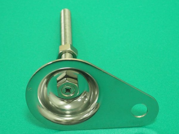 画像2: TRUSCO アジャスターボルト M12×120 ステンレス足止めプレート付 SUS-TE2-12X120 [431-5791] (2)