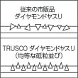 画像3: TRUSCO ダイヤモンドヤスリ 鉄工用 ＃140 角 全長200mm 8本組サイズ GK-8HK [117-6871] (3)