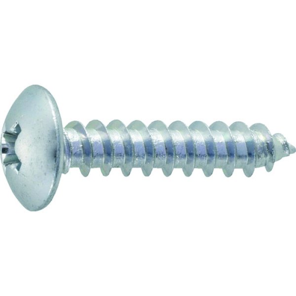 画像1: TRUSCO トラス頭タッピングねじ 1種A 三価白 M3×6 151本入 B742-0306 [285-7162] (1)