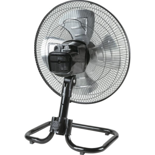 画像6: TRUSCO TFBA-45A-BK 廃番→後継機種AF-45A 全閉式工場扇ジェネラルファン据え置きタイプ アルミハネ ブラック [344-6815] (6)