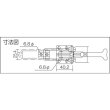 画像2: 角田 引きクランプ No.FA200 KC-FA200 [120-2774]  (2)