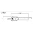 画像2: 角田 引きクランプ No.FA120 KC-FA120 [120-2847]  (2)