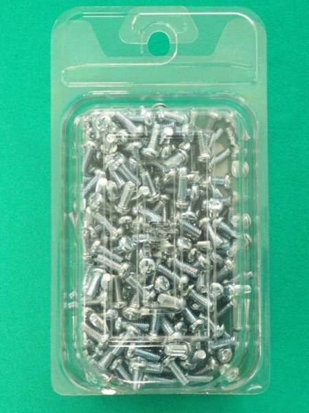 画像6: TRUSCO ナベ頭小ねじ ユニクロ 全ネジ M4×10 250本入 B01-0410 [159-0081] (6)