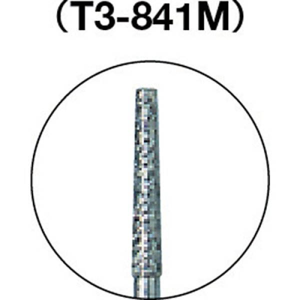 画像4: TRUSCO ダイヤモンドバー Φ0.8X刃長7X軸3 #140 T3-841M [128-2450] (4)