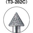 画像4: TRUSCO ダイヤモンドバー Φ6X刃長5.1X軸3 #100 T3-282C [144-1299] (4)