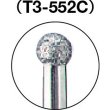 画像3: TRUSCO ダイヤモンドバー Φ3X刃長3X軸3 #100 T3-552C [144-1035] (3)