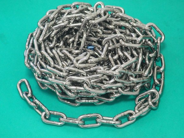 画像1: TRUSCO ステンレスカットチェーン 8.0mmX10m TSC-8010 [780-3931] (1)