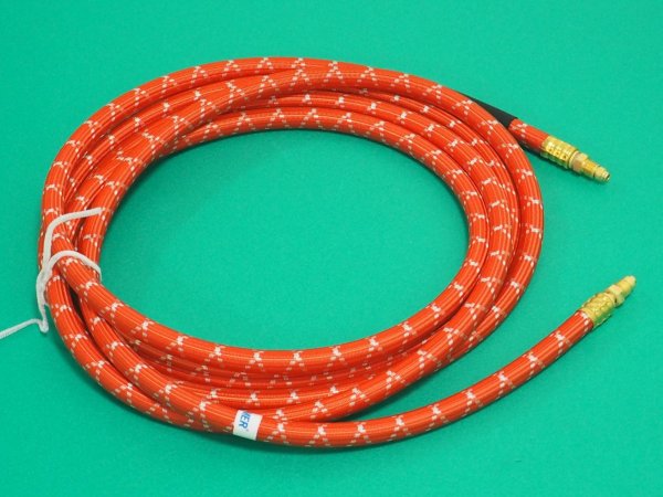 画像4: ウェルドクラフト 空冷用パワーケーブル 赤 ブレードホース 57Y01RC 150A-3.8m (4)