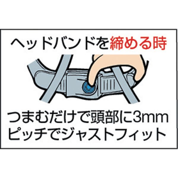 画像4: TRUSCO ヘルメット 高通気性型 ホワイト DPM-1820W [178-1871] (4)