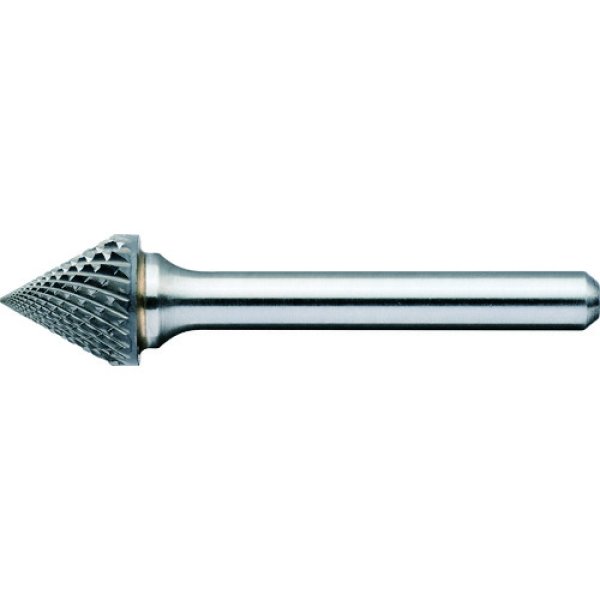 画像1: MRA 超硬バー Cスパイラルシリーズ 形状：円錐型60°（クロスカット) 刃長11.0mm CB46C103T [149-7972] 欠品中 (1)