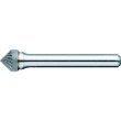 画像1: MRA 超硬バー Cスパイラルシリーズ 形状：円錐型90°（クロスカット) 刃長4.8mm CB49C102T [149-7957] 欠品中 (1)