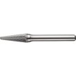 画像1: MRA 超硬バー Cシリーズ 形状：テーパ先丸（クロスカット) 刃長22mm CB7C102 [144-8242] 欠品中 (1)