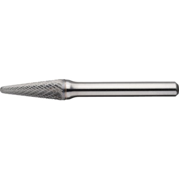 画像1: MRA 超硬バー Cシリーズ 形状：テーパ先丸（クロスカット) 刃長22mm CB7C102 [144-8242] 欠品中 (1)