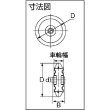 画像2: TRUSCO ウレタン車輪 φ200 TUW-200 [171-2713] (2)