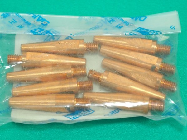 画像2: 旧品番長期在庫品 ダイヘン ロボットトーチ用チップ K1682B02 0.9mmx40L 10本 (現行L7250B02相当品) (2)