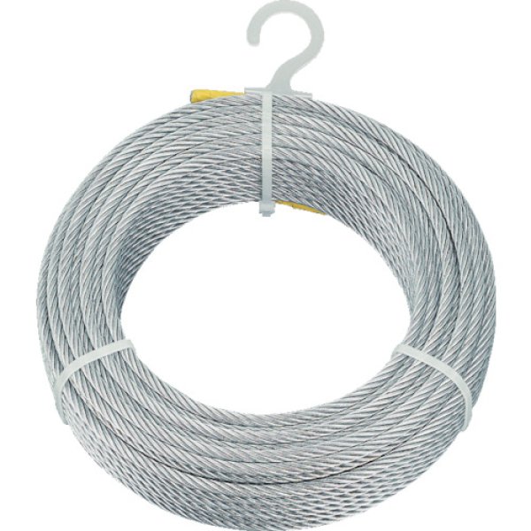 画像1: TRUSCO メッキ付ワイヤーロープ Φ2mmX30m CWM-2S30 [818-8159] (1)