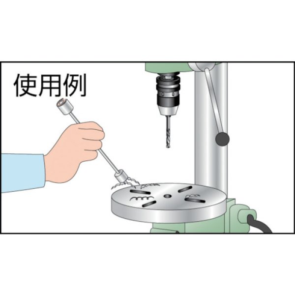 画像2: TRUSCO マグネットクリーナー 吸着力1/8 TMK-510 [232-0991] (2)