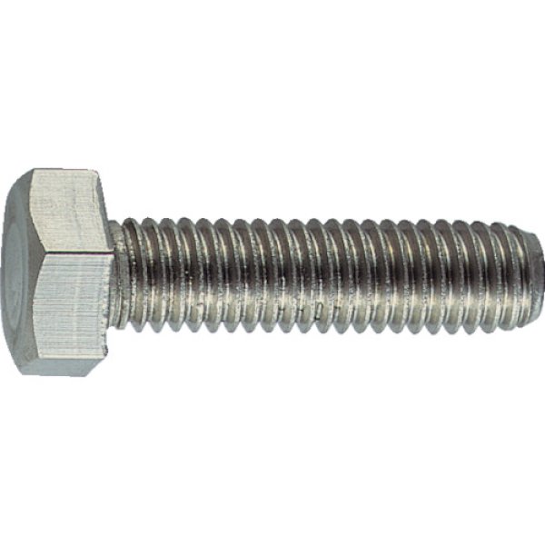 画像1: TRUSCO 六角ボルト ステンレス 全ネジ M6×55 17本入 B23-0655 [160-0753] (1)
