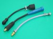 画像1: マイト工業 MT-200FDP・MT-200AF用 空冷TIGトーチ延長用溶接機側口出線3点セット (1)