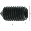 画像2: TRUSCO 六角穴付止めねじ とがり先 黒染め M3×8 50本入 B127-0308 [207-2359] (2)
