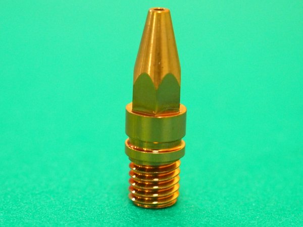 画像2: ダイヘン 溶射アークスプレイ用溶射ガンASTS-250用先割チップ1.6 10本 K980D50 (2)