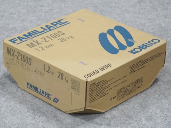 画像2: 中板突合せ・すみ肉用 MX-Z100S 1.2mm-20kg 神戸製鋼所 (2)