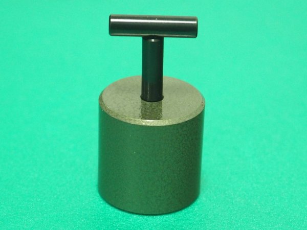 画像1: TRUSCO マグネットホルダ(アルニコ磁石・円形・ハンドル付) 吸着力200N Φ30X30 NH-03R [114-0299] (1)