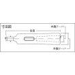 画像3: TRUSCO ドリルスリーブ焼入 内径MT-1 外径MT-3研磨品 TDS-13Y [230-5119] (3)