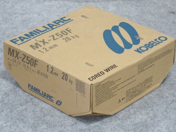 画像1: 黒皮鋼板向け水平すみ肉ワイヤ MX-Z50F 1.2×20 神戸製鋼所 (1)