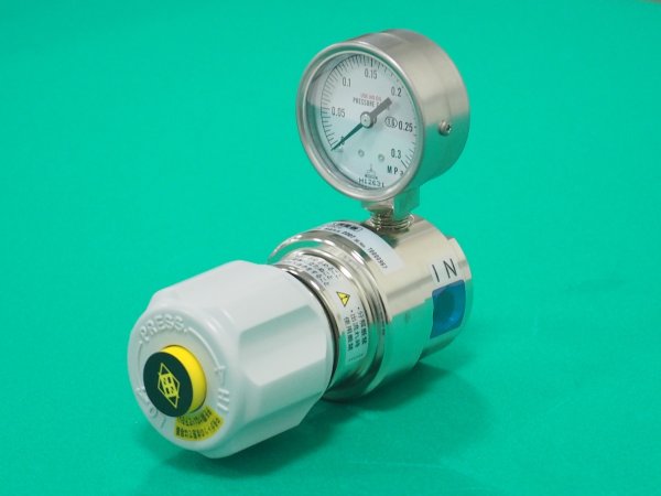 画像2: 低圧用/配管・管接続タイプ(真鍮製) CML-5003-RC4RC4 酸素・窒素・アルゴン・ヘリウム・水素・ドライエアー用 日酸TANAKA (2)