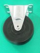 画像1: ハンマー 固定式ゴム車輪 75mm ストッパー付 420S-R75 [125-1899] (1)