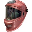 画像1: SUZUKID 180°パノラマワイドビュー液晶式自動遮光面 アイボーグ・ワンエイティ・ロゼ EB-300PW/R  (1)