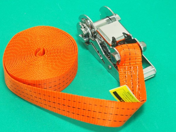 画像1: TRUSCO ベルト荷締機 38mm幅 500kg エンドレスタイプ GV38-500ELS [329-1103] (1)