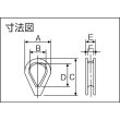 画像2: TRUSCO シンプル スチール製 ユニクロ 8mm用 TSP-0008 [275-7567] (2)