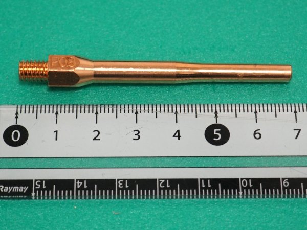 画像2: Panasonic CO2tトーチ用純正部品 細径チップ TET00810 0.8mm (2)