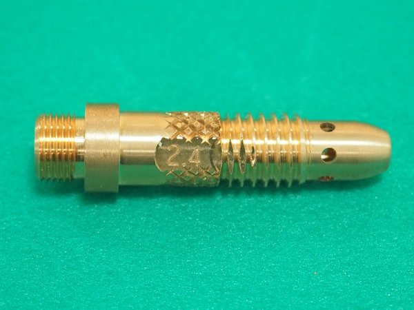 画像3: Panasonic TIGトーチ用純正部品 コレットボディ2.4φ TEB00093 (3)