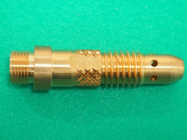 画像3: Panasonic TIGトーチ用純正部品 コレットボディ2.0φ TEB00092 (3)