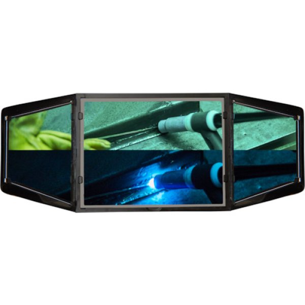 画像3: SUZUKID 自動遮光溶接面 アイボーグ180°デジタル EB-300PWD [206-5630] (3)