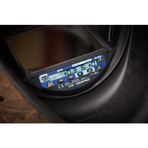 画像6: SUZUKID 自動遮光溶接面 アイボーグ180°デジタル EB-300PWD [206-5630] (6)