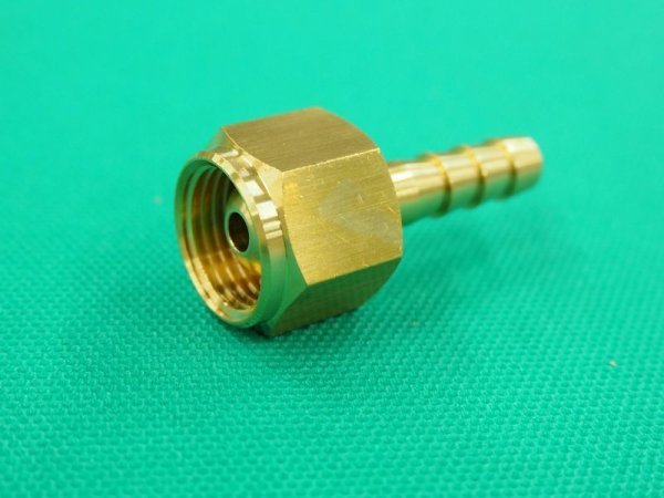 画像2: Panasonic 水冷TIGトーチ用ケーブル金具 水用ホースジョイント付 200〜500A用 (2)