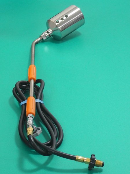 画像1: 特大型棒状炎プロパン トーチバーナー(セット）WLB-100 阪口製作所 (1)