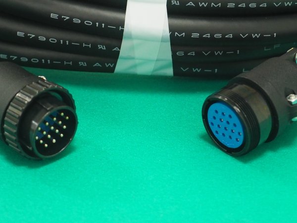 画像2: PanasonicフルデジタルCO2溶接機用 16芯制御ケーブル(電源-送給装置間)10m ESCR16-10 (2)