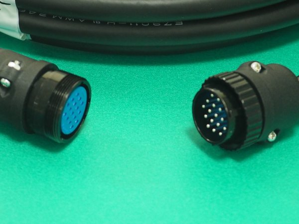 画像2: PanasonicフルデジタルCO2溶接機用 16芯制御ケーブル(電源-送給装置間)5m ESCR16-5 (2)